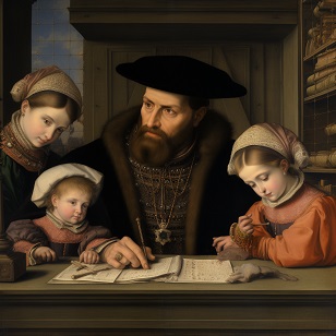 Famille du Jeune Nostradamus